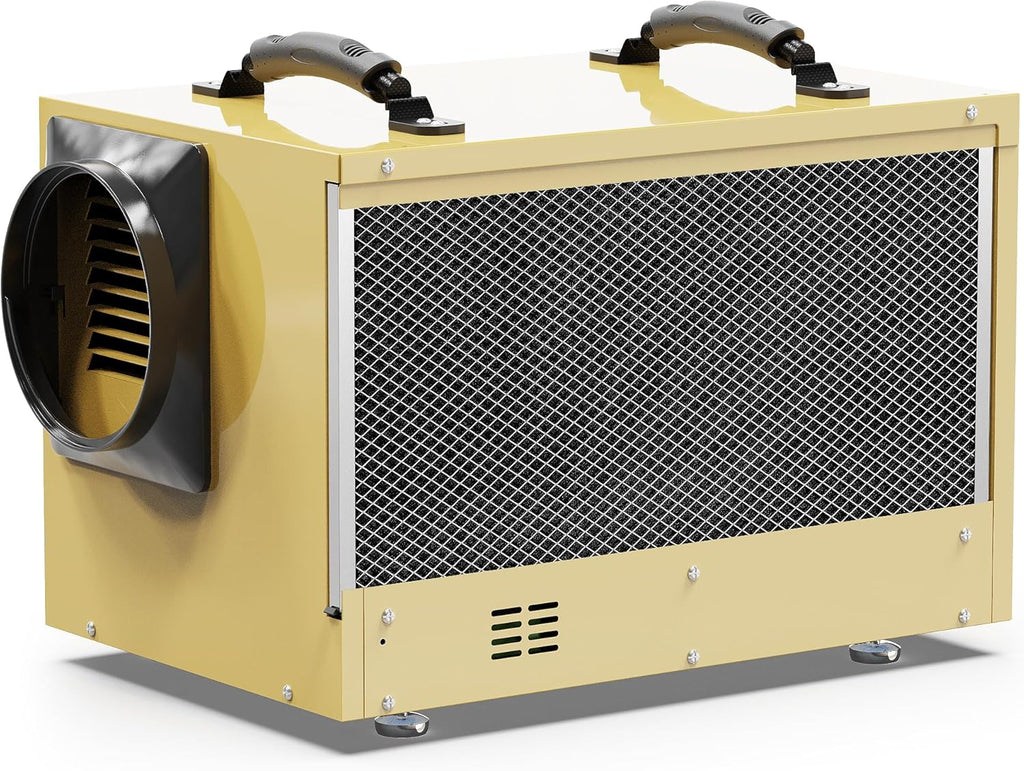 Basement/Mezzanine Dehumidifier Removal Service, 120 pounds/square foot (saturated state), 55 tank commercial dehumidifier, automatic defrosting, cETL standard, optional remote monitoring