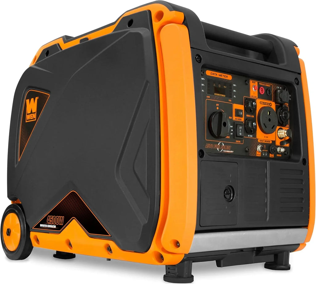 Quiet 6800-Watt Dual Fuel RV-Ready Electric Start Portable Inverter Generator with Fuel Shut Off and CO Watchdog for Electric Vehicle Backup (DF680iX)