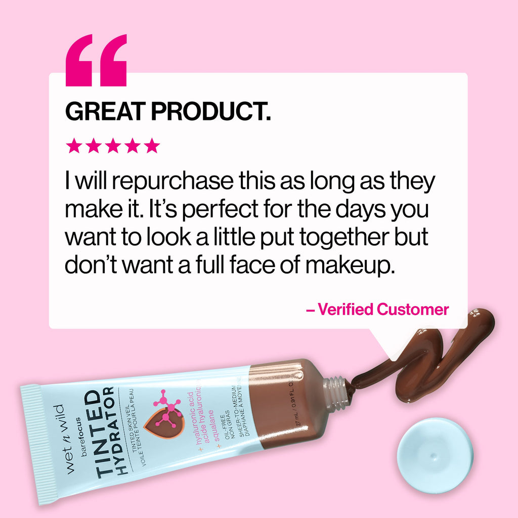 Bare Focus Tinted Hydrator Tinted Skin Veil | Medium Tan