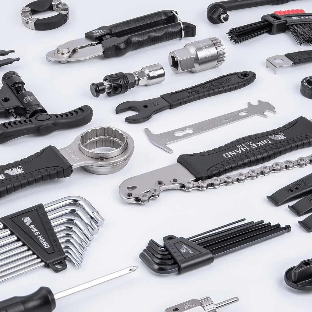 Bike Bicycle Repair Tool Kit 34 Piece Multi Tool Bicycle Maintenance Set for Road Bikes and Mountain Bikes with Tool Box