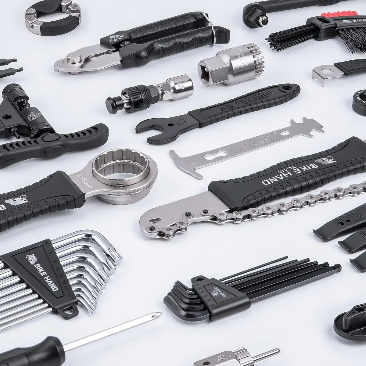 Bike Bicycle Repair Tool Kit 34 Piece Multi Tool Bicycle Maintenance Set for Road Bikes and Mountain Bikes with Tool Box