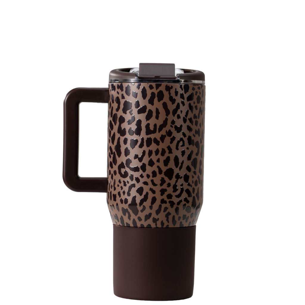 Brown Leopard - Coffee Traveler | B2FKYK01