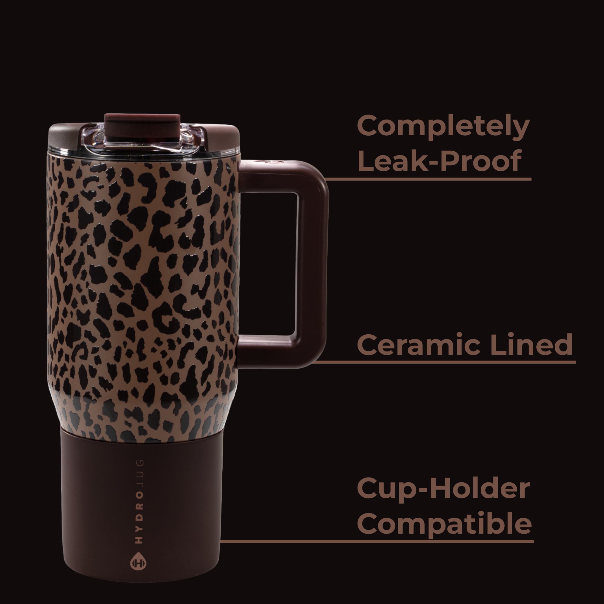 Brown Leopard - Coffee Traveler | B27XDM37