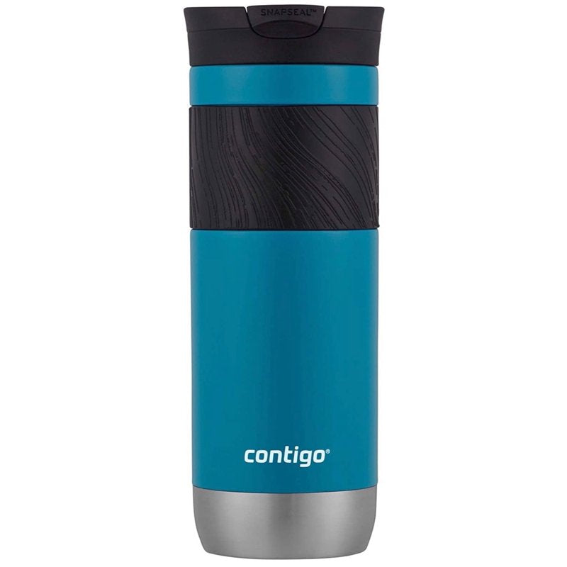 Contigo Byron 2.0 Stainless Steel Travel Mug with SNAPSEAL Lid and Grip, 20 Ounce