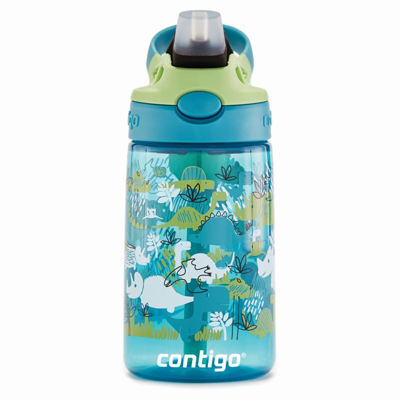 Contigo Kids Straw Water Bottle with AUTOSPOUT Lid, 14oz.