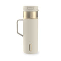 Contigo 20 oz Stainless Steel Travel Mug Tumbler – Leak-Proof Insulated Coffee Mug, Keeps Drinks Hot, Side Handle, Cream/Champagne