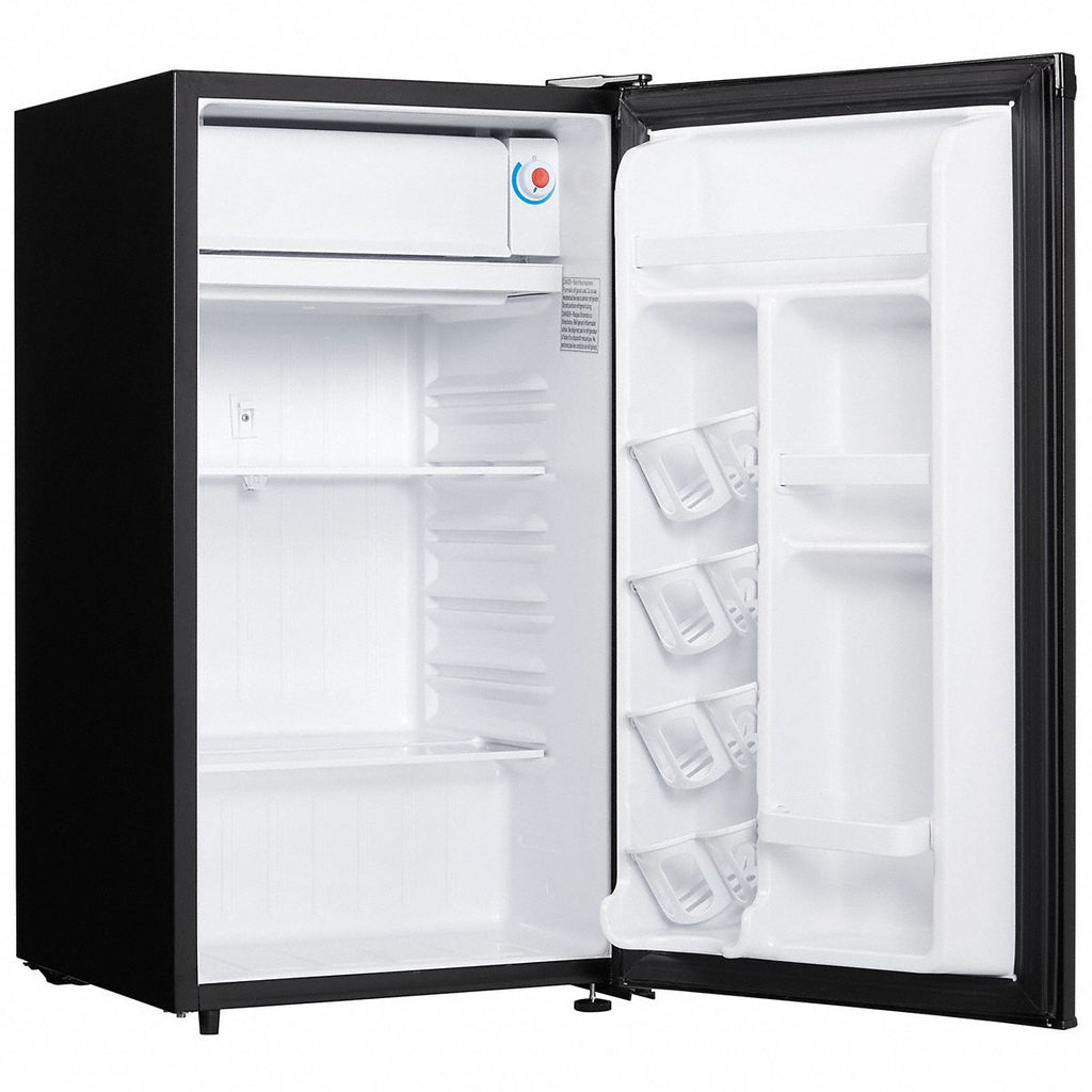 Danby Designer 3.2 cu. ft. Compact Refrigerator with Freezer – Black