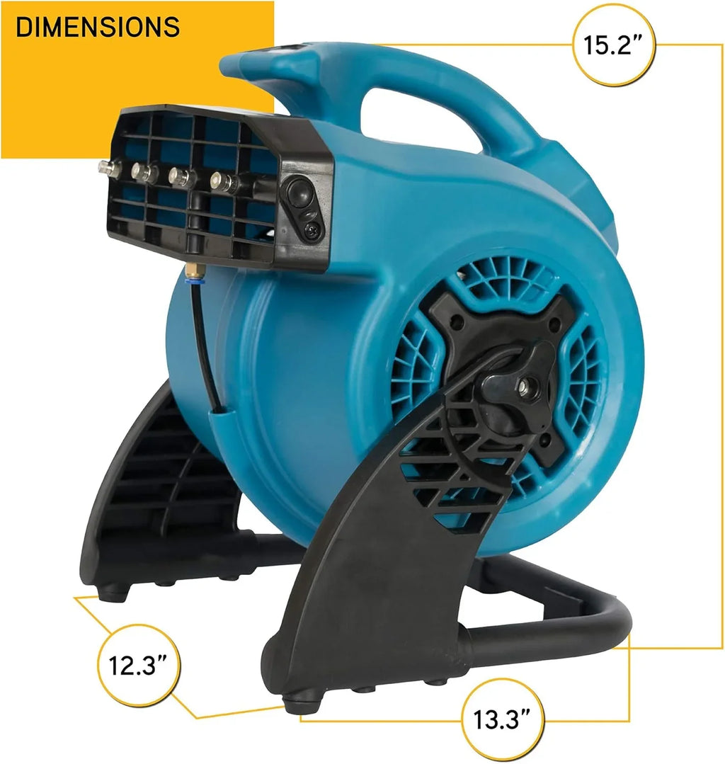Filter fan FM-48, outdoor cooling type, sturdy and durable, powerful in performance, high wind speed, three-speed adjustment, highly suitable for use in camping, courtyards, picnics and other occasions.