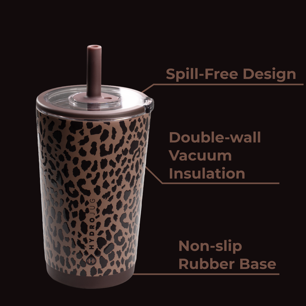 Brown Leopard - Everyday Tumbler 14oz | B2IFL4IR