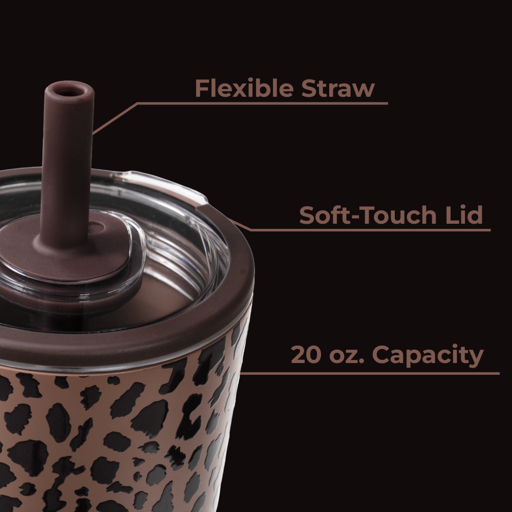 Brown Leopard - Everyday Tumbler 20oz | B2Z8RG00