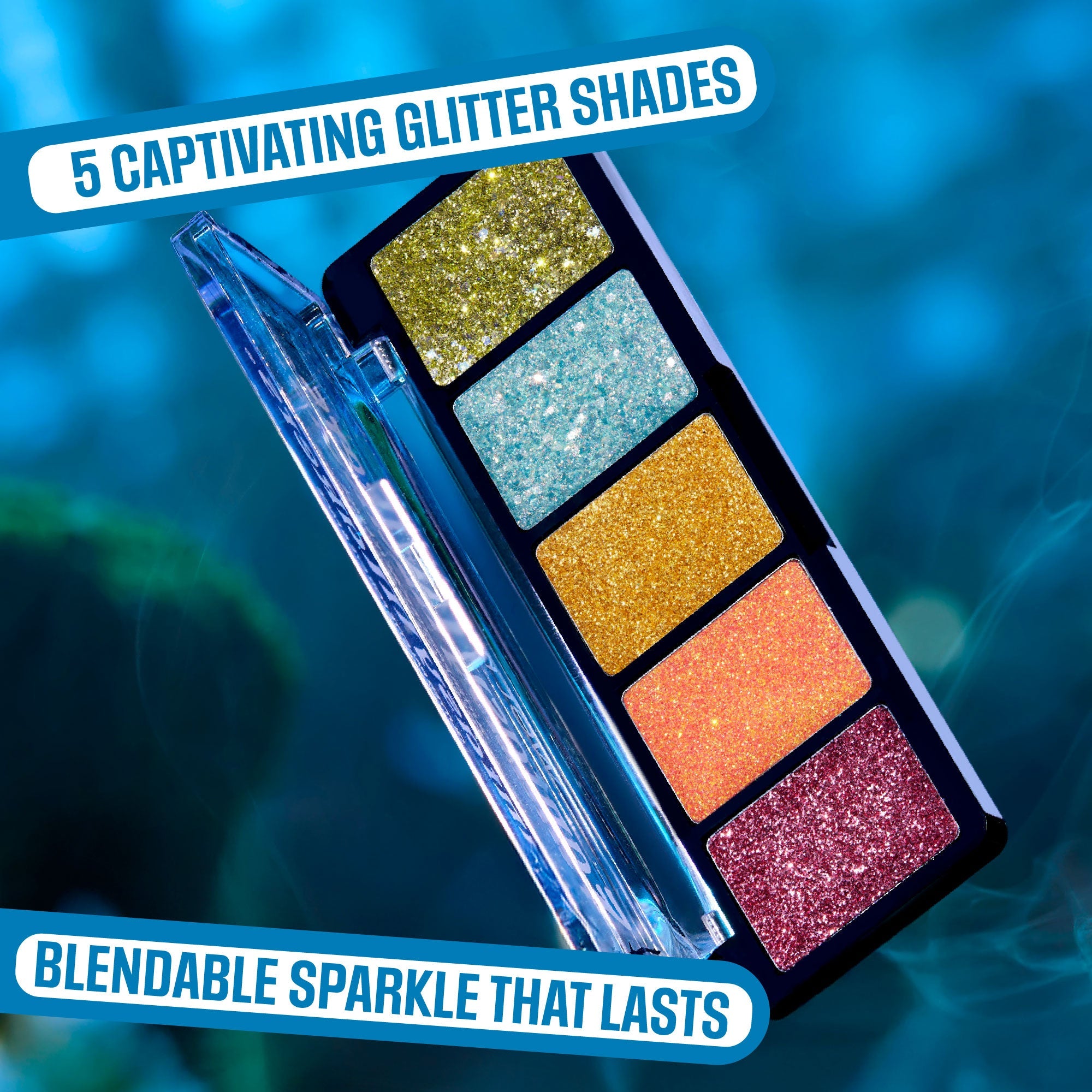 GLITTER PALETTE FOR EYE & FACE | CANDY WASTED