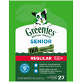 Greenies Aging Care Adult Natural Dental Dog Treats Regular Size, 27 oz Pack (27 Count)