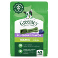 Greenies Veterinarian-Recommended Dental Treats for Dogs, Teenie Size, Blueberry, 12 oz. Pack