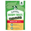 Greenies Occupy Twists Natural Dog Treats Regular Size, Chicken Flavor, 8.65 oz. Pack, 6 Count