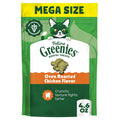 Greenies Feline Oven Roasted Chicken Flavor Adult Natural Dental Cat Treats, 4.6 Oz Pouch