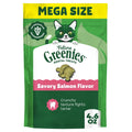 Greenies Feline Savory Salmonflavor Adult Natural Dental Cat Treats, 4.6 Oz Pouch