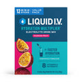 Liquid I.V. Passion Fruit Hydration Multiplier Powdered Electrolyte Drink Mix, 12 Count Packets