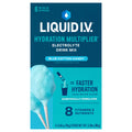 Liquid I.V. Blue Cotton Candy Hydration Multiplier Powdered Electrolyte Drink Mix, 6 Count Packets