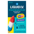 Liquid I.V. Popsicle Firecracker Hydration Multiplier Powdered Electrolyte Drink Mix, 6 Count Packets
