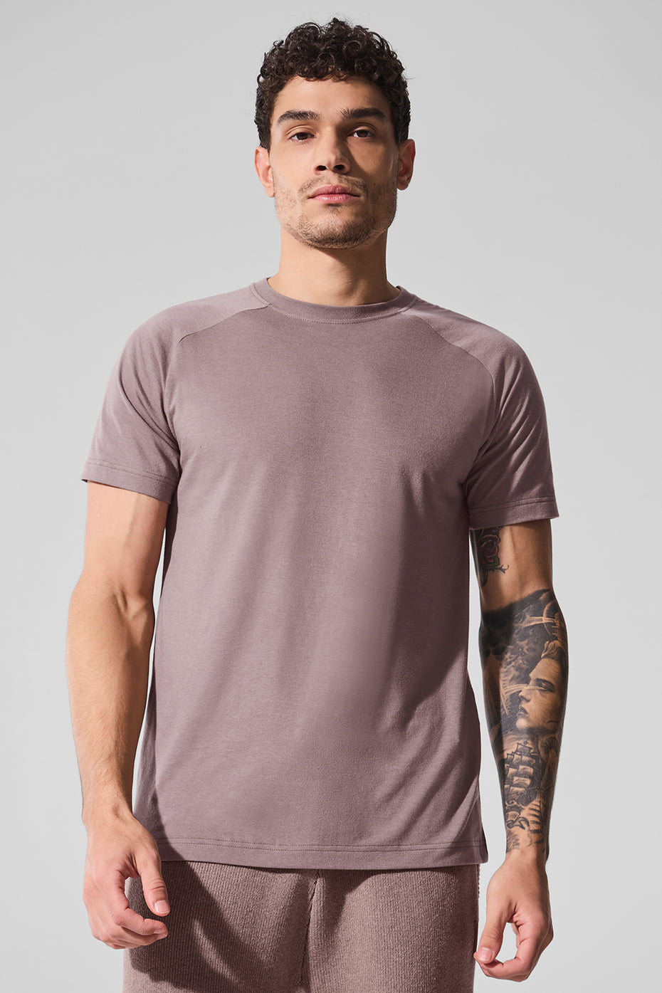 Triumph Raglan Tee - Mushroom