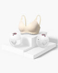 M5 Smart Bra Bundle: Double M5 Smart Breast Pump and Jelly Strip Bra(YN46)