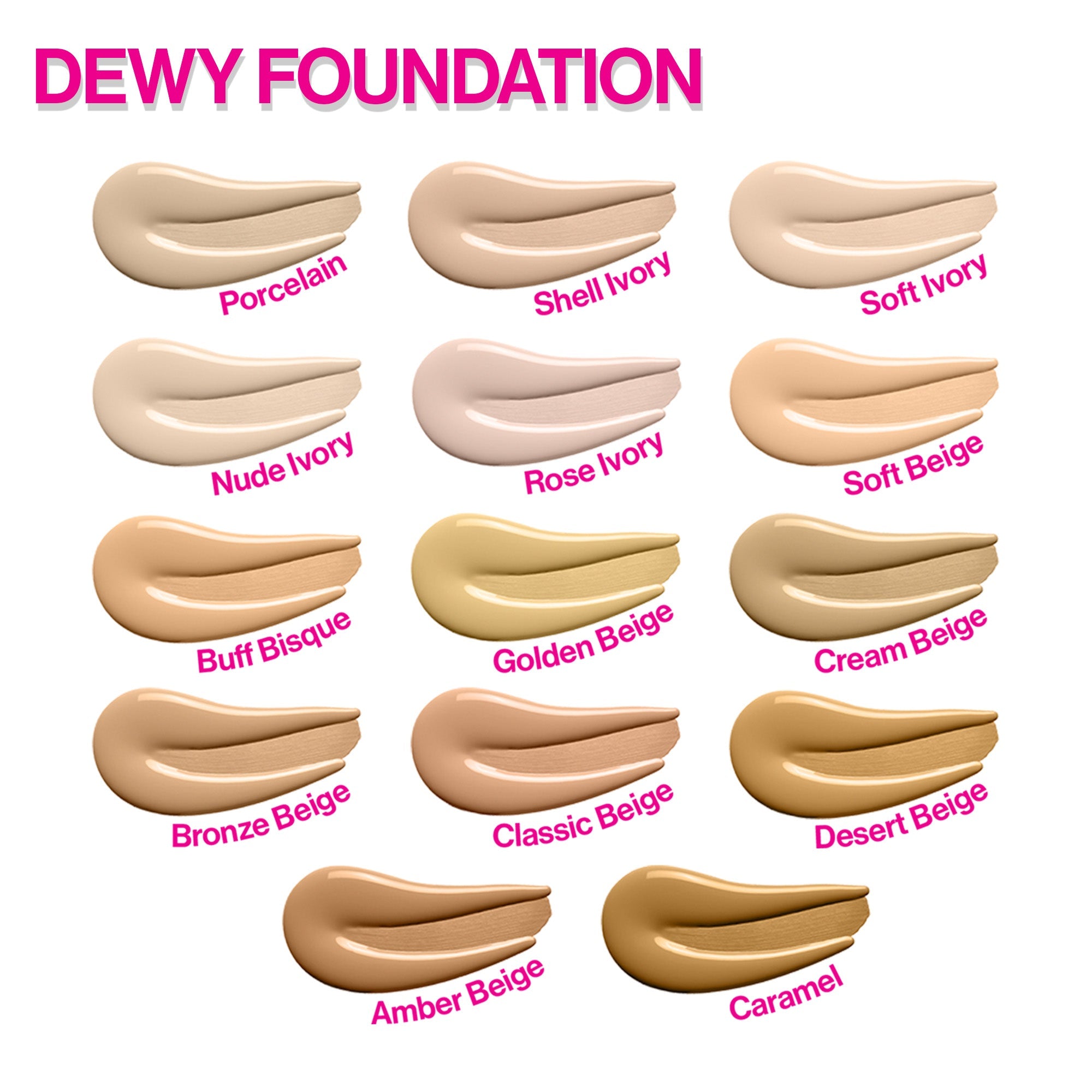 Photo Focus Dewy Foundation | Porcelain