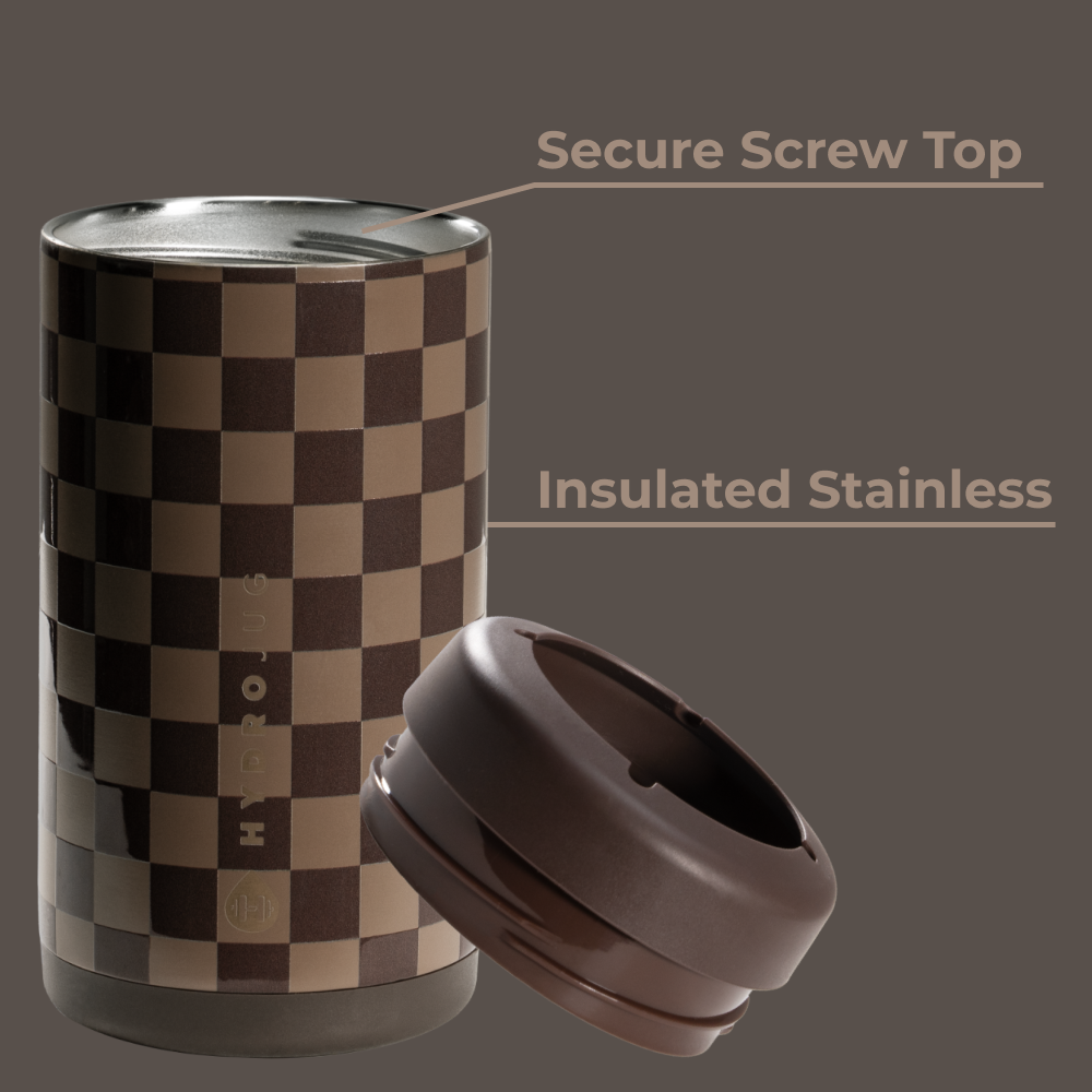 Autumn Checkers - Can Cooler (Slim) | B2Y4MC24