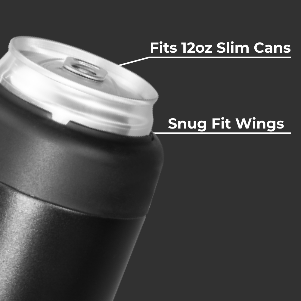 Black - Can Cooler (Slim) | B2CXQ3QU