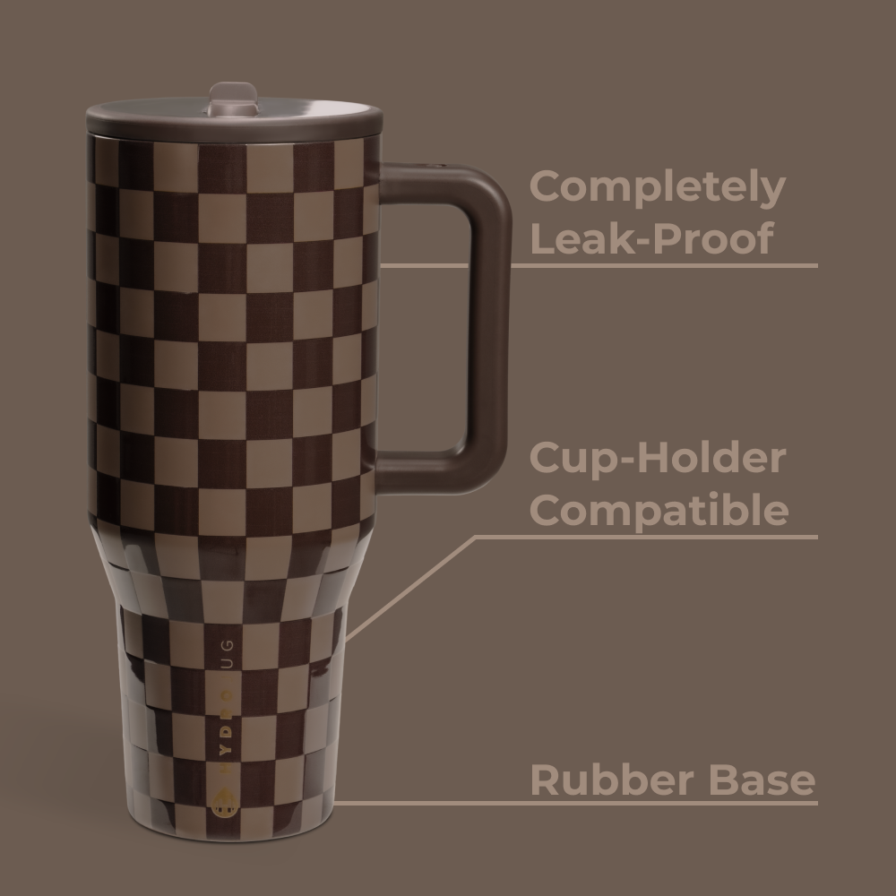 Autumn Checkers - Traveler (32oz) | B2YOPLJ6