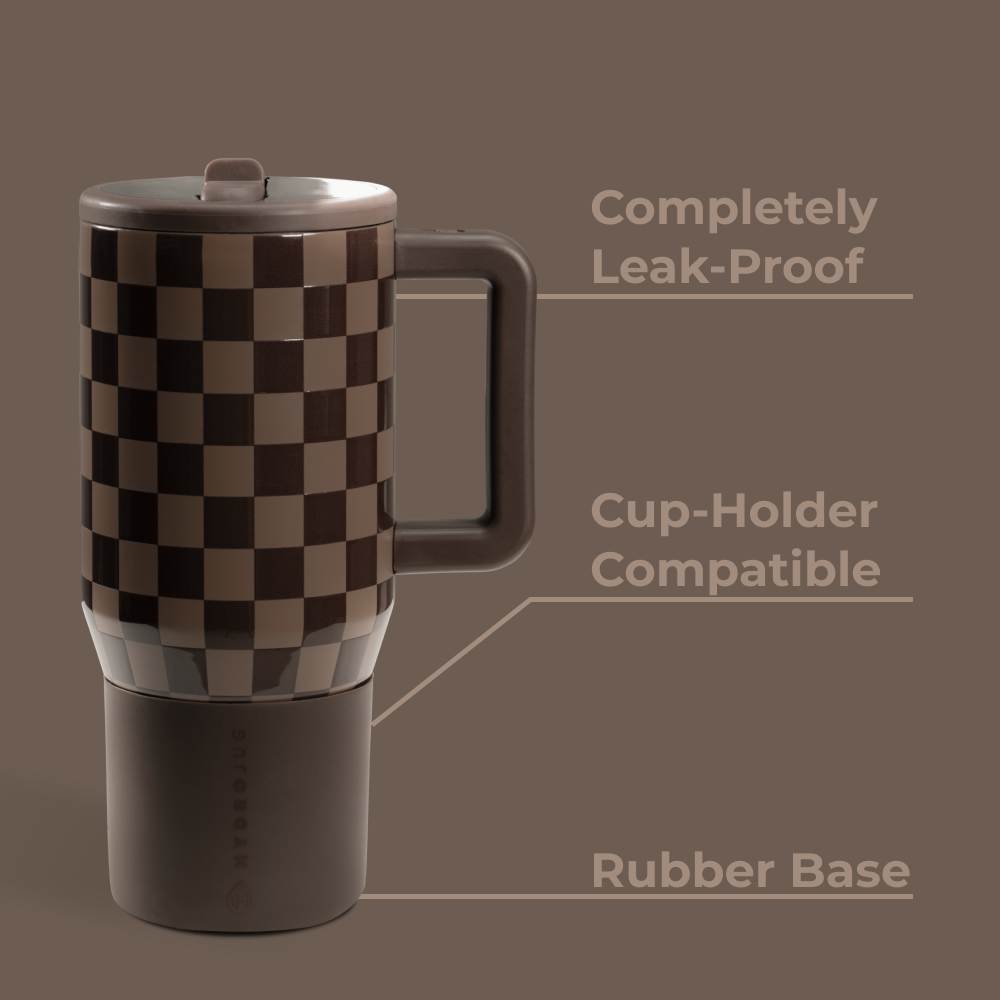 Autumn Checkers - Traveler (20oz) | B2UG0XUL