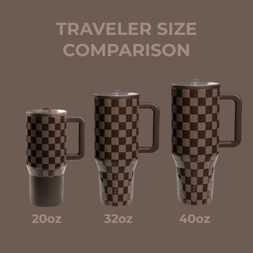 Autumn Checkers - Traveler (20oz) | B2UG0XUL
