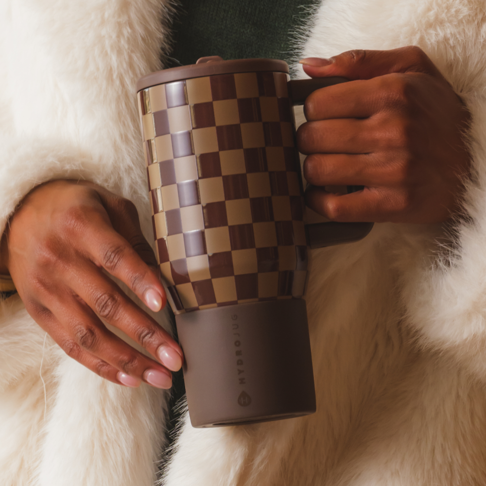 Autumn Checkers - Traveler (20oz) | B2UG0XUL