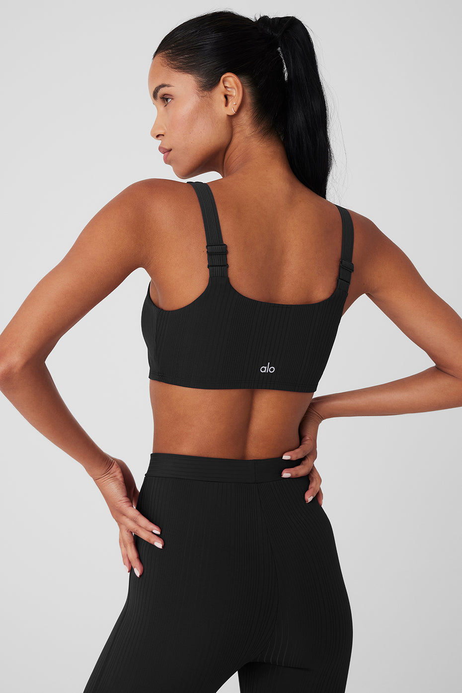 Run It Back Bra - Black