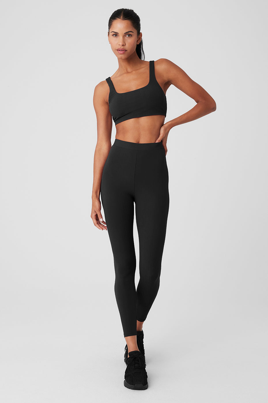 Run It Back Bra - Black
