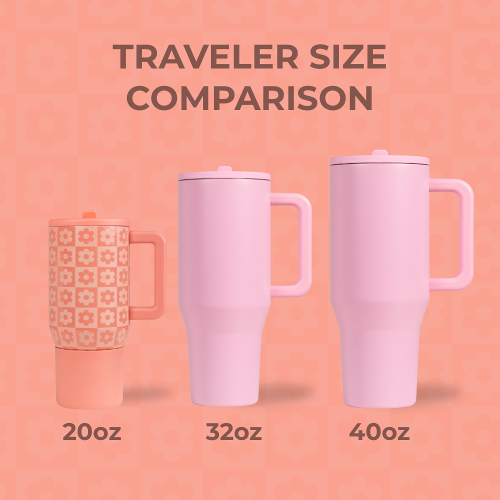 Daisy Checkers - Traveler (20oz) | B2WNS2C1