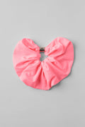 Bead It Oversized Scrunchie - Neon Bubblegum