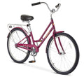 Adult Stratus Recess Bicycle, 24-in Wheel, Single Speed, Steel Frame, Purple