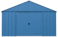 Arrow Classic 12x12-ft Blue Grey Corrosion-Resistant Steel Shed