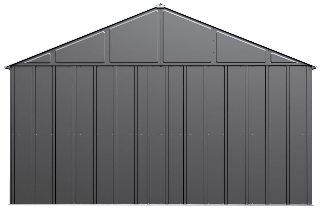 Arrow Classic 12x14-ft Charcoal Corrosion-Resistant Metal Shed