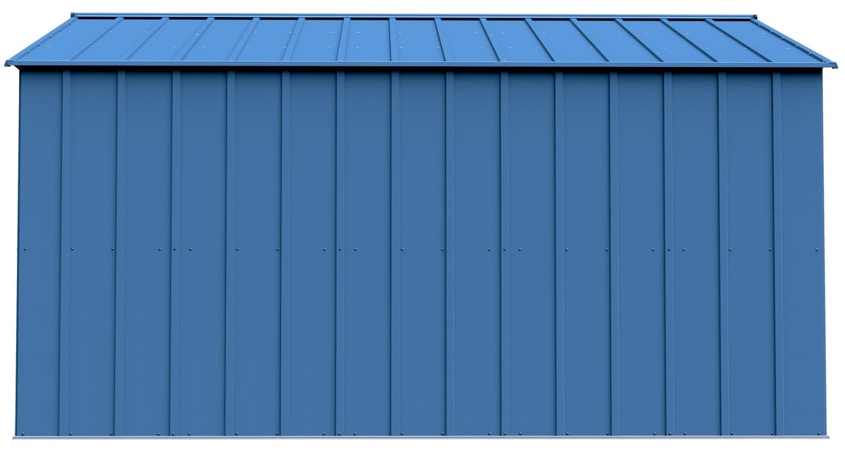 Arrow Classic 14x12-ft Blue Grey Corrosion-Resistant Steel Shed