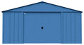 Arrow Classic 14x14-ft Blue Grey Corrosion-Resistant Steel Shed