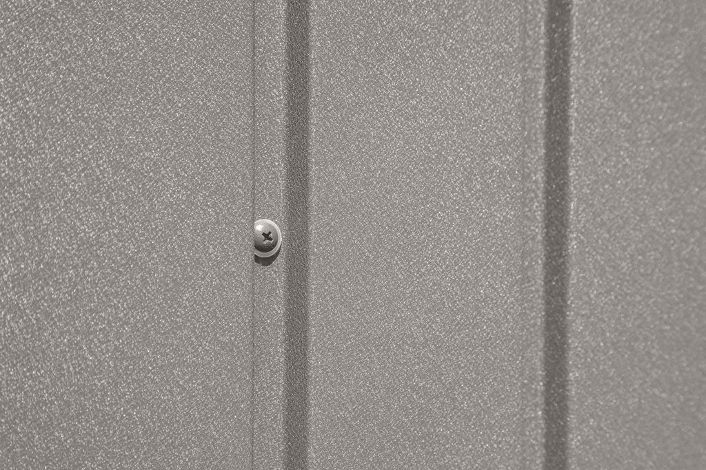 Arrow Elite 10x14-ft Cool Grey Corrosion-Resistant Steel Shed