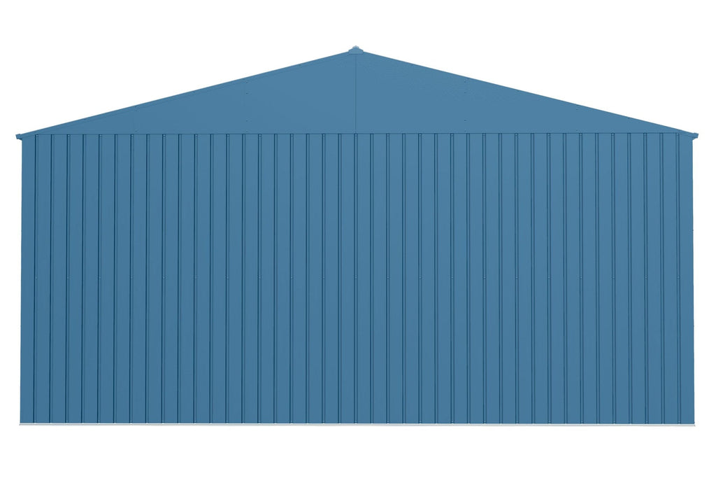 Arrow Elite 14x12-ft Blue Grey Corrosion-Resistant Steel Shed