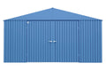 Arrow Elite 14x14-ft Corrosion-Resistant Blue Grey Steel Shed