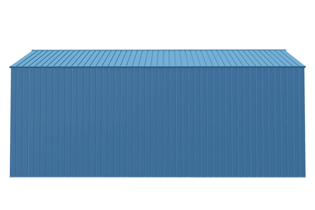 Arrow Elite 14x16-ft Blue Grey Corrosion-Resistant Steel Shed