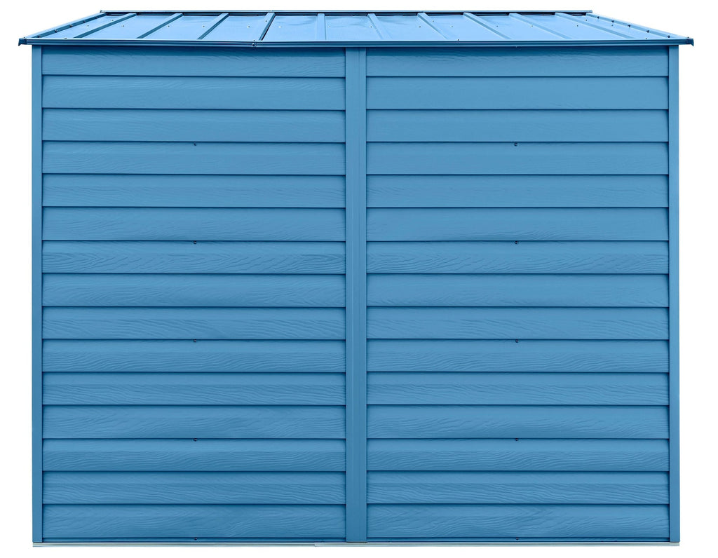 Arrow Select Galvanized Steel Storage Shed, Blue Grey, 10-ft x 8-ft