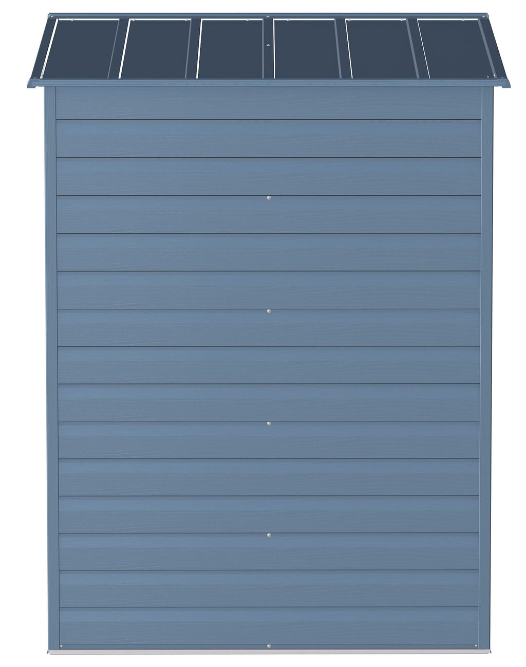 Arrow Select Galvanized Steel Storage Shed, Blue Grey, 6-ft x 5-ft
