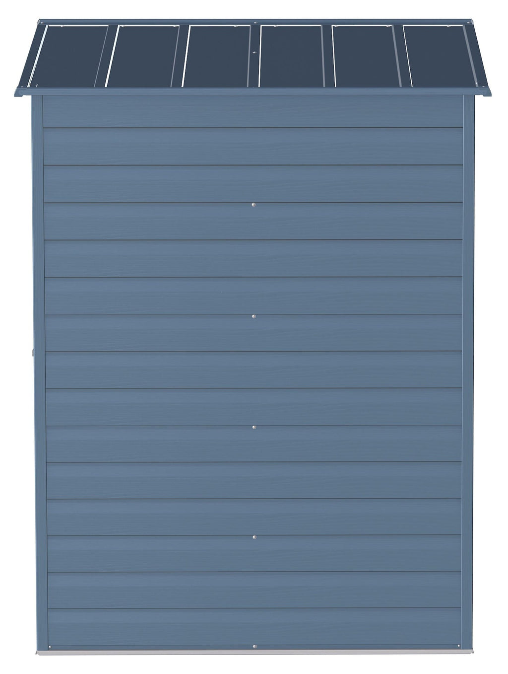 Arrow Select Galvanized Steel Storage Shed, Blue Grey, 6-ft x 5-ft