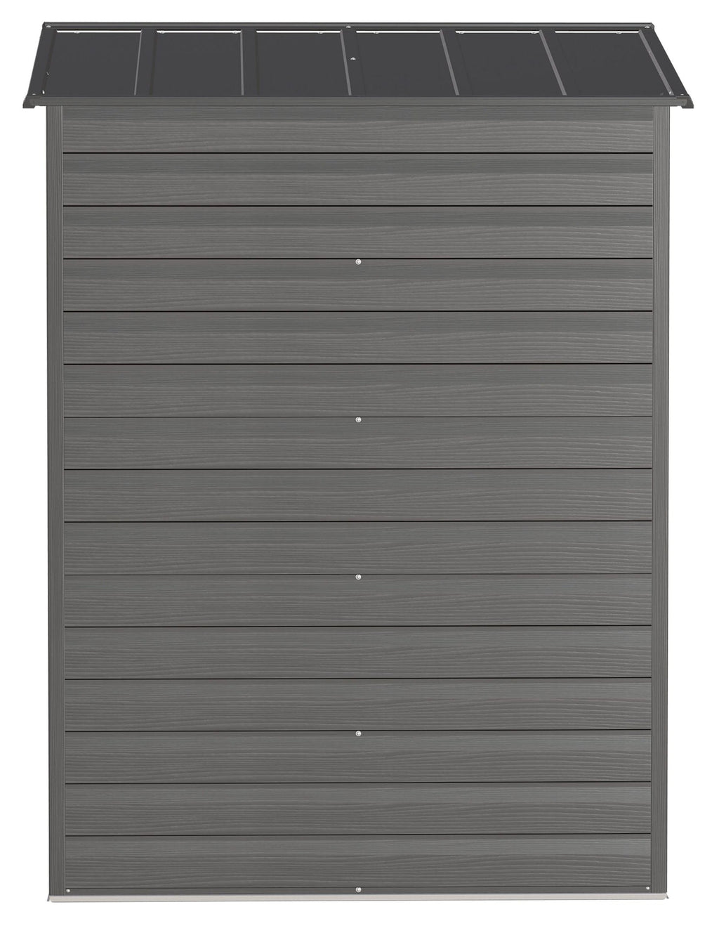 Arrow Select Galvanized Steel Storage Shed, Charcoal, 6-ft x 5-ft