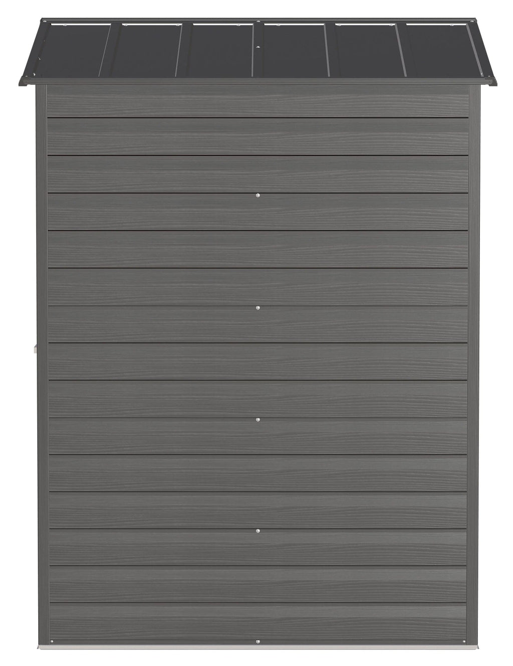 Arrow Select Galvanized Steel Storage Shed, Charcoal, 6-ft x 5-ft